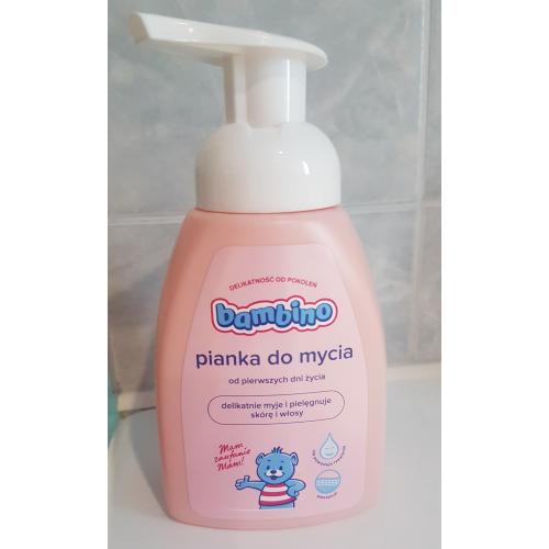 pianka do mycia twarzy bambino blog