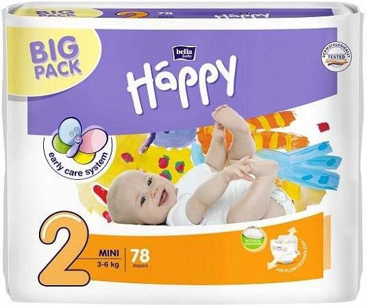 pampers happy 2 78szt