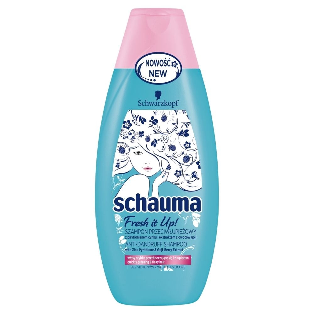 tesco schauma szampon przeciwłupieżowy fresh it up
