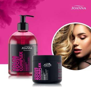 joanna color boost complex szampon różowy stacjonarnie