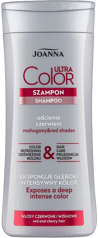 szampon do włosów czerwonych