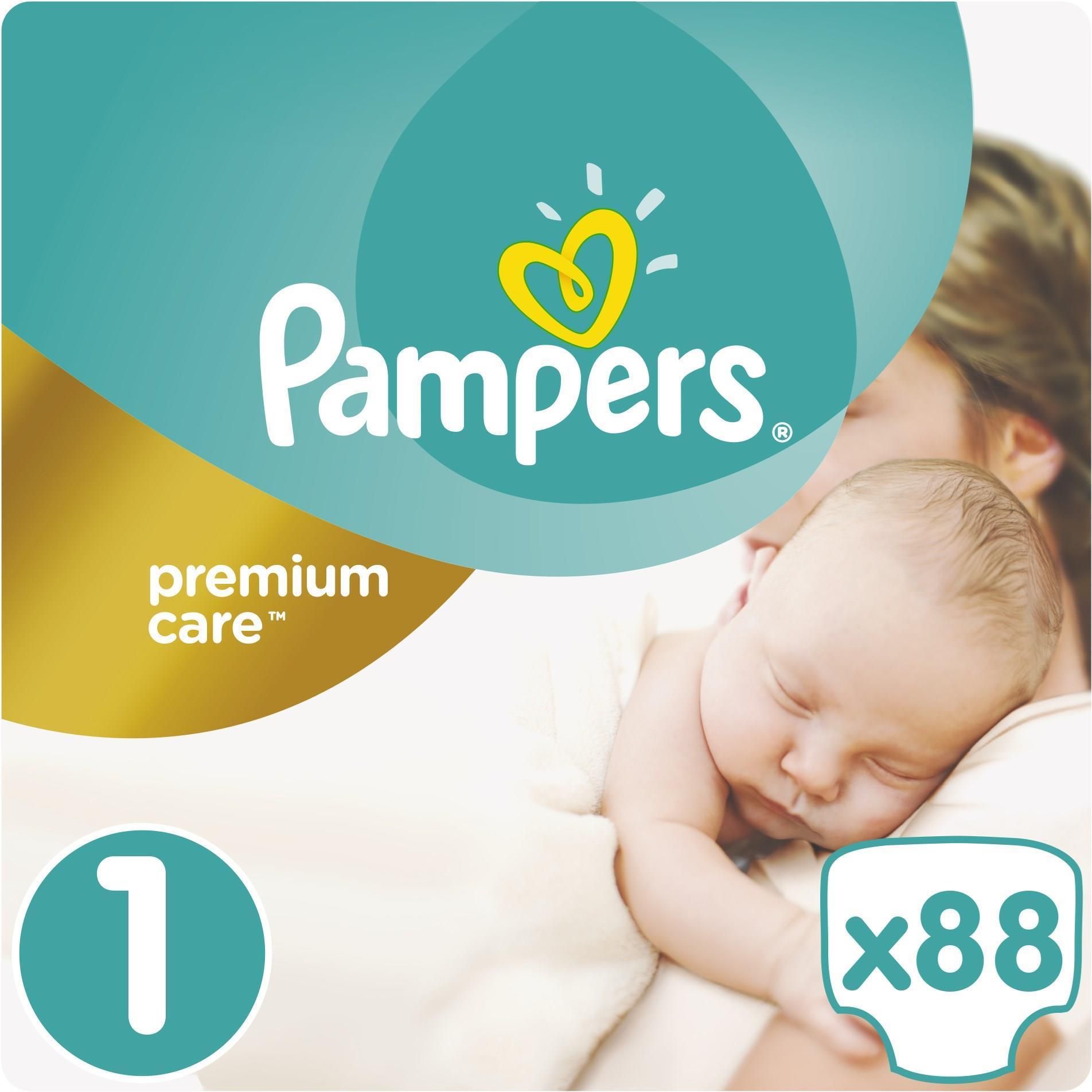 pampers premium care 1 88 szt ceneo