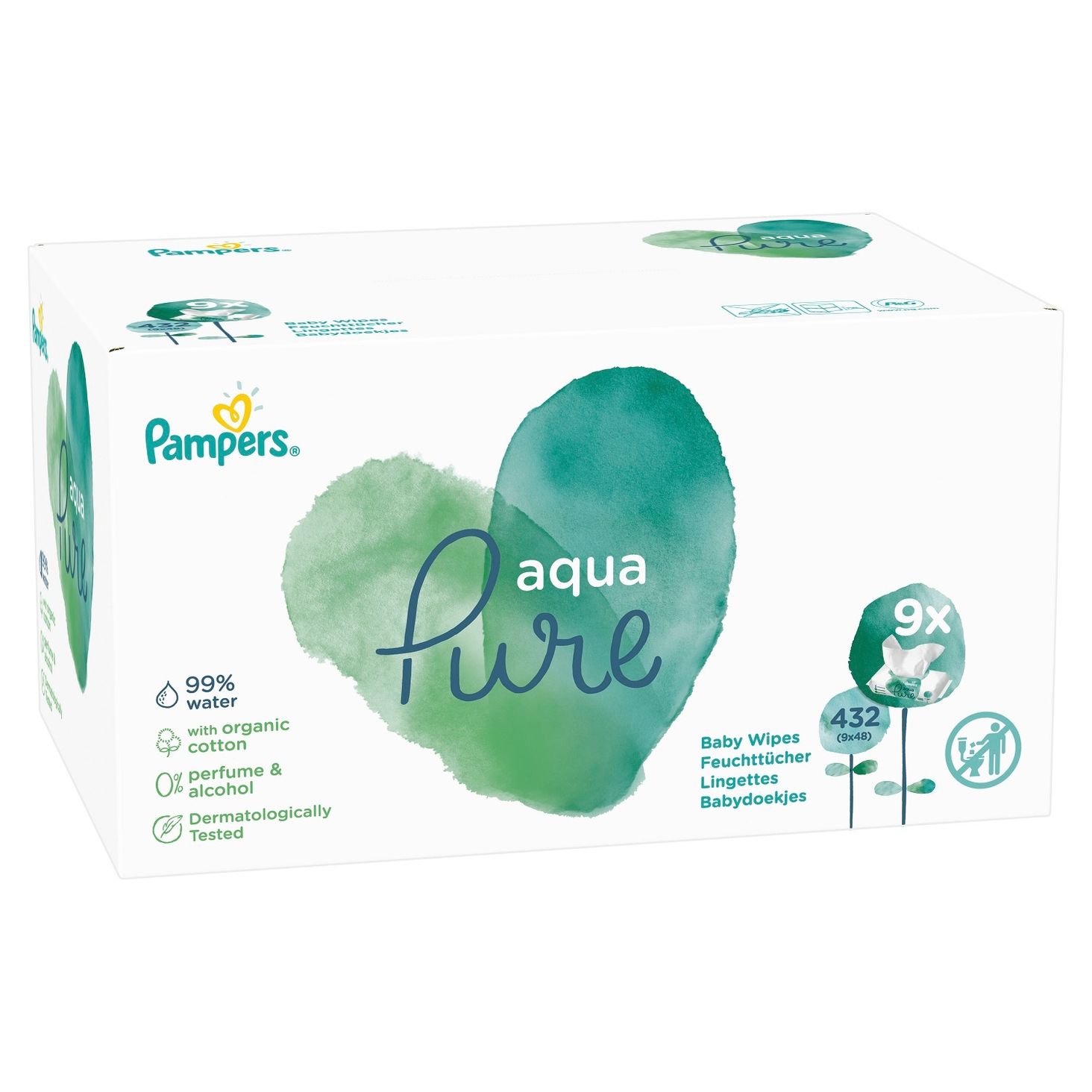 pampers aqua pure ceneo