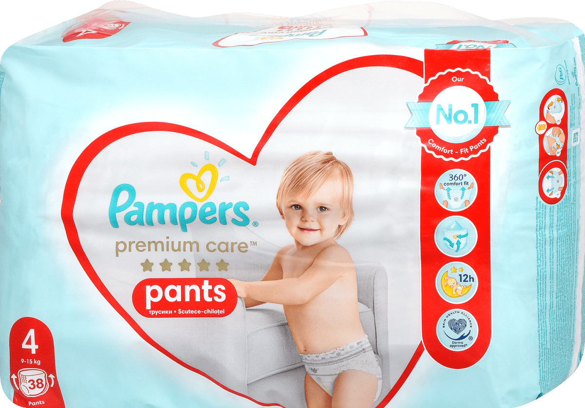 pants pampers premium care 4