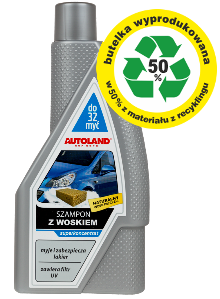 autoland szampon z woskiem 950ml