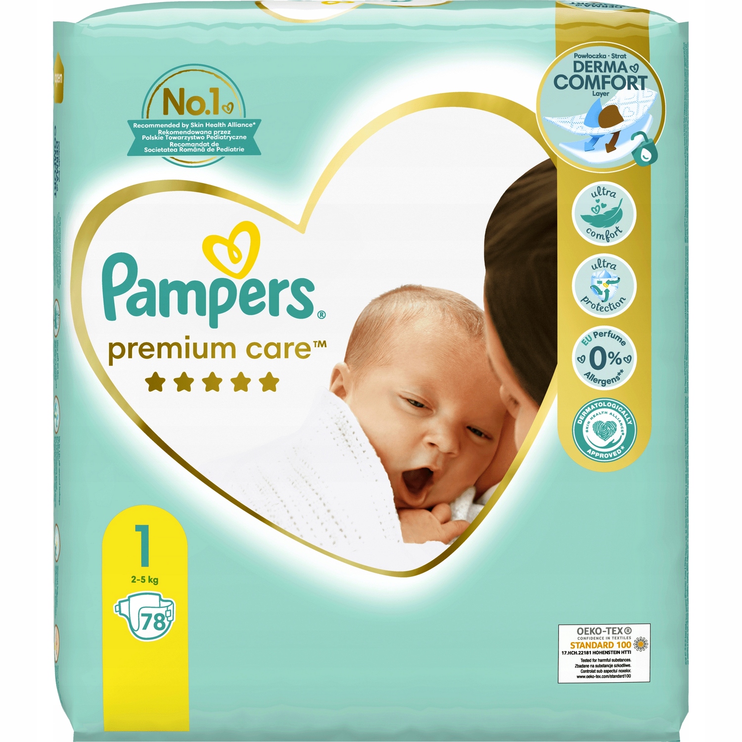 pampers newborn 1 78 szt