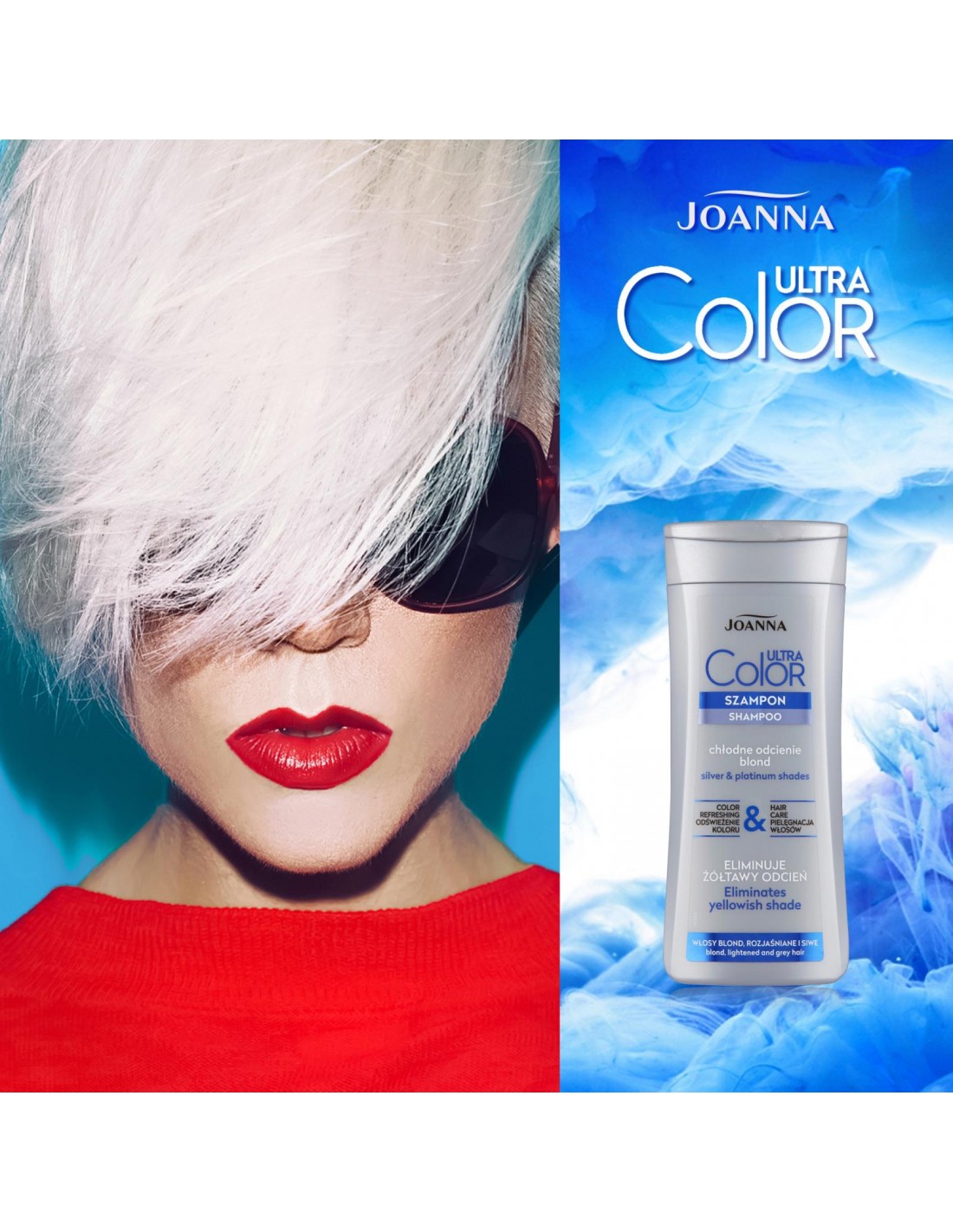 joanna ultra color system szampon do włosów blond