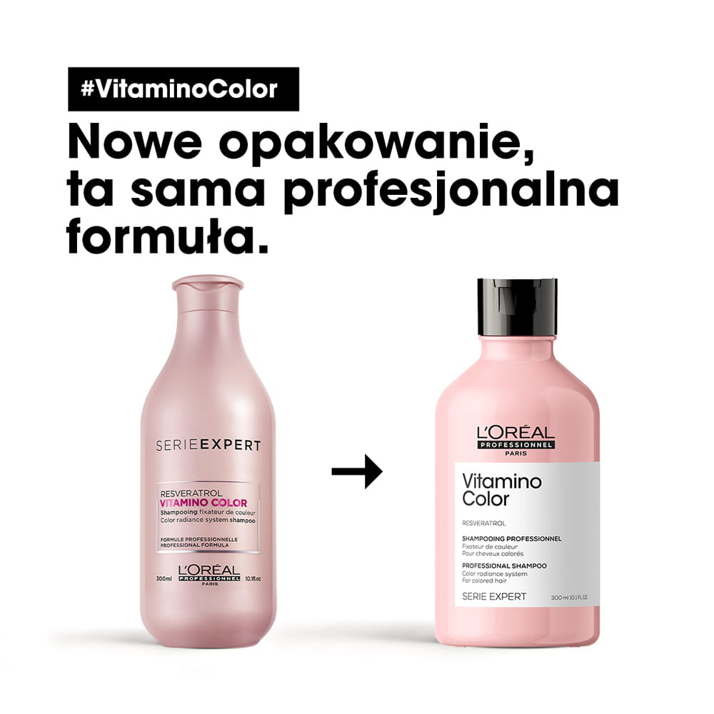 loreal rozowy szampon