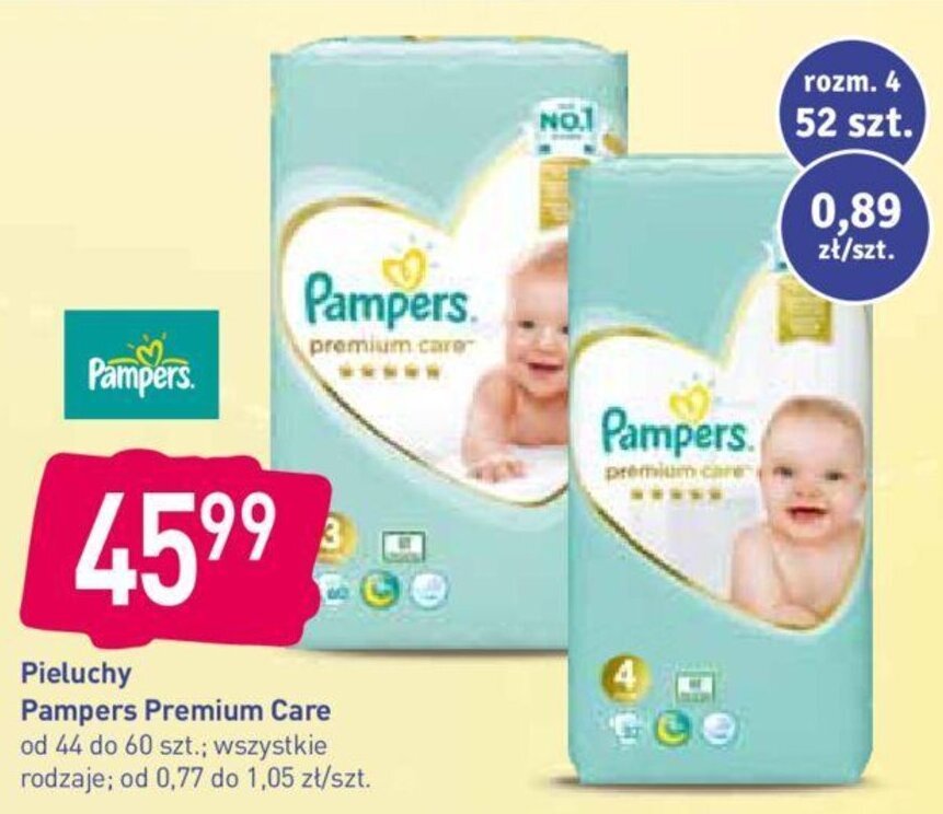 stokrotka pampers premium care