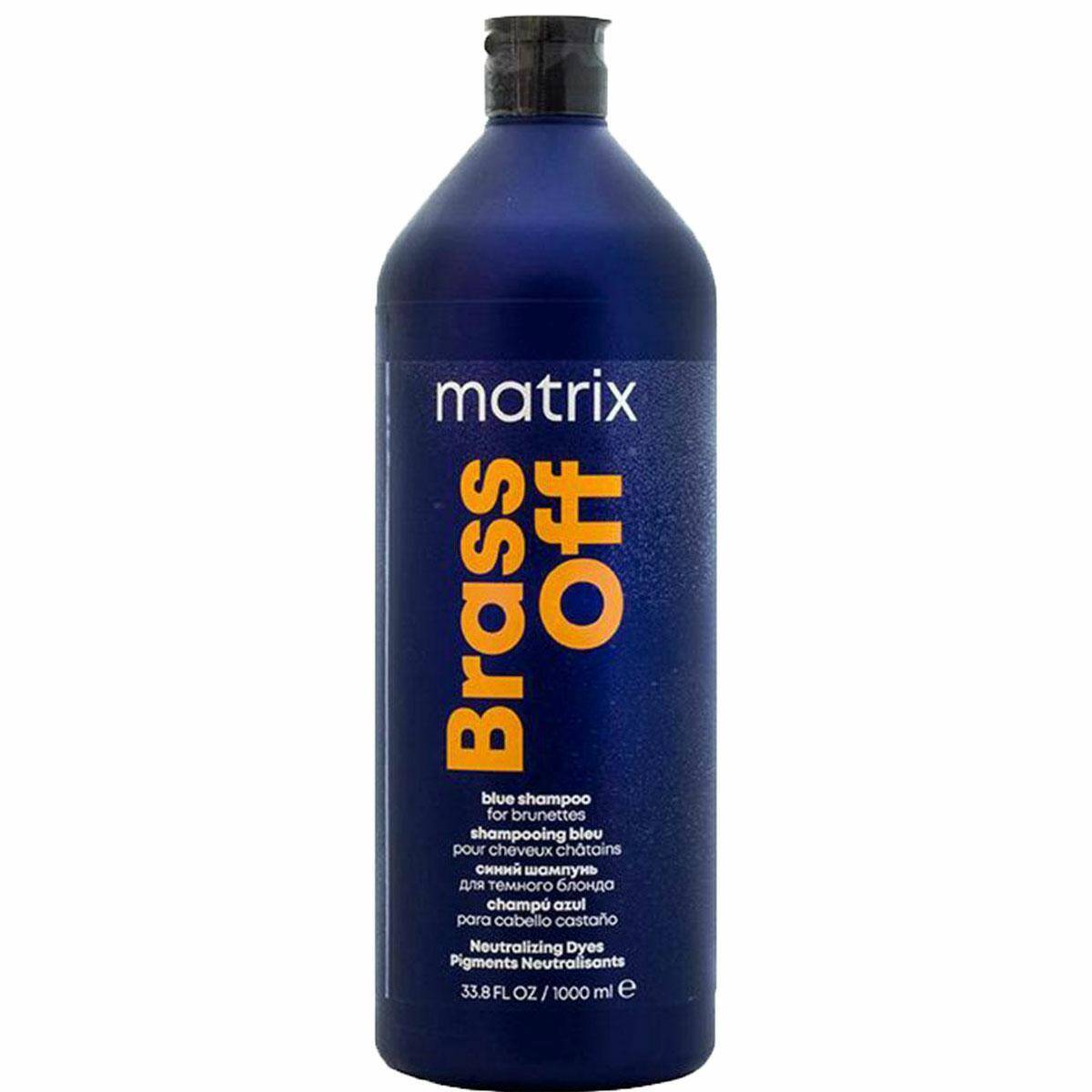 niebieski szampon matrix