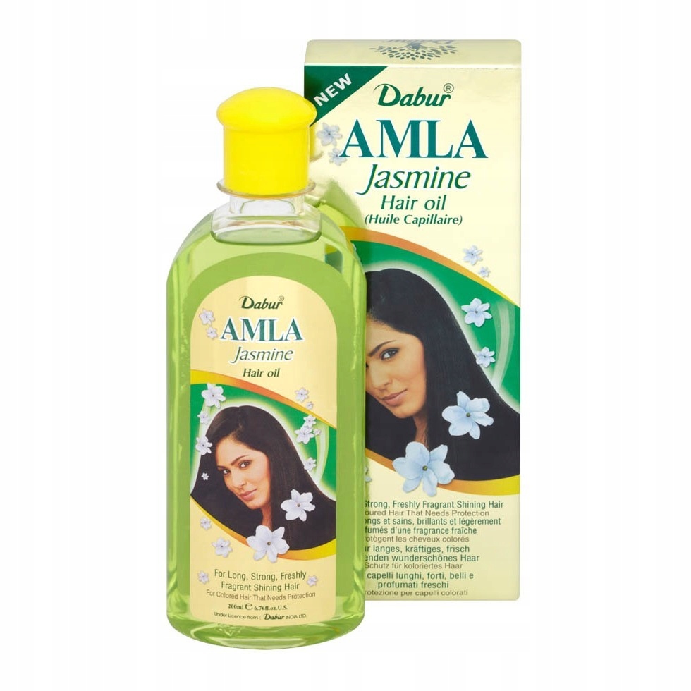 olejek amla jasmine do włosów jasnych 200ml dabur wizaz