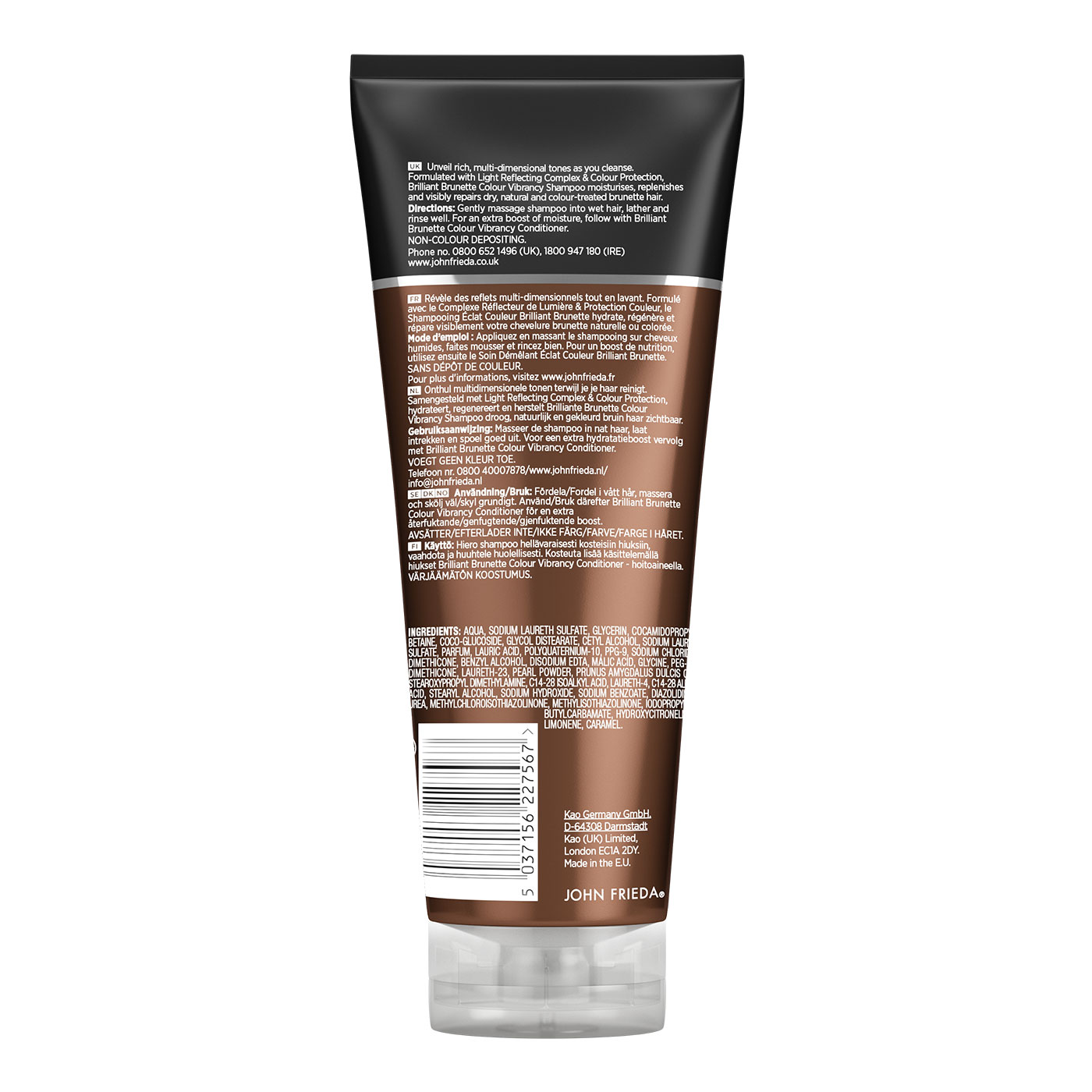 john frieda szampon brunette czy nadaje sie do farbowanych