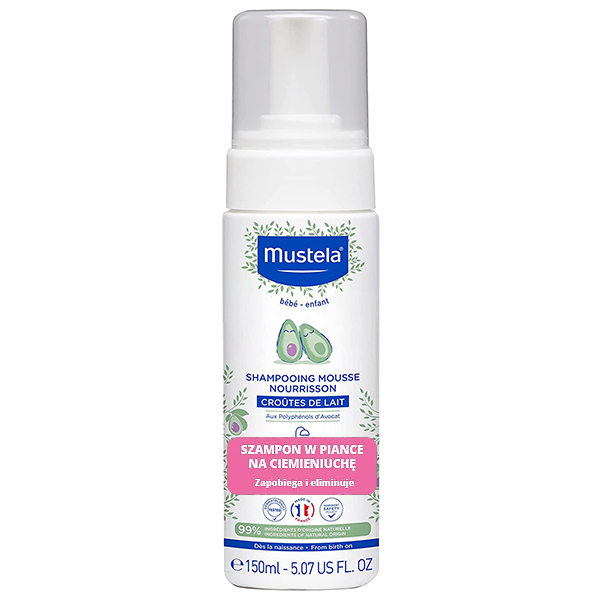 mustela szampon w piance