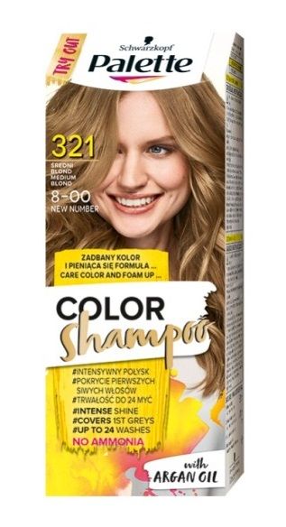 palette color shampoo szampon koloryzujący