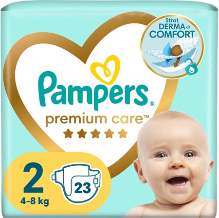 pieluchy pampers premium care 2 mini 160 szt