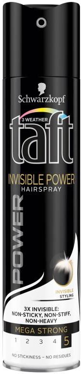 taft invisible power lakier do włosów 250 ml