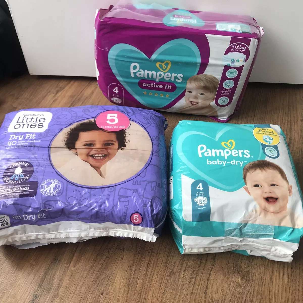 pampers active dry 4 ebay