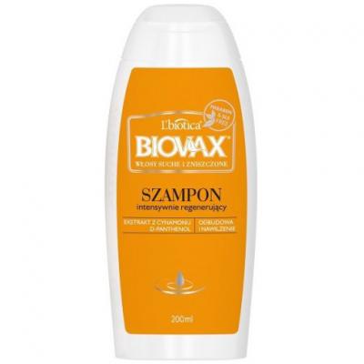 lbiotica biovax intensywnie regenerujący szampon do włosów blond hebe