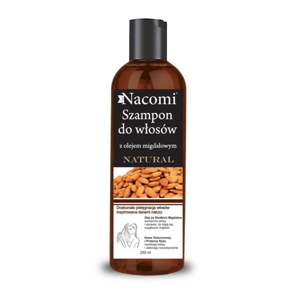 nacomi szampon z olejem migdałowym
