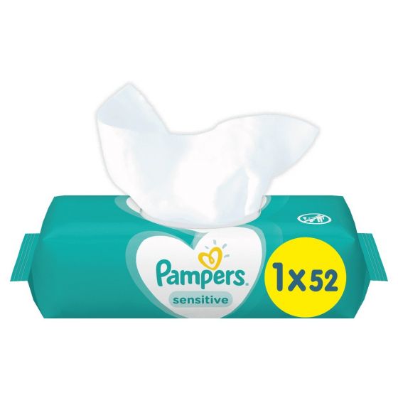 chusteczki pampers sensitive fragrance free