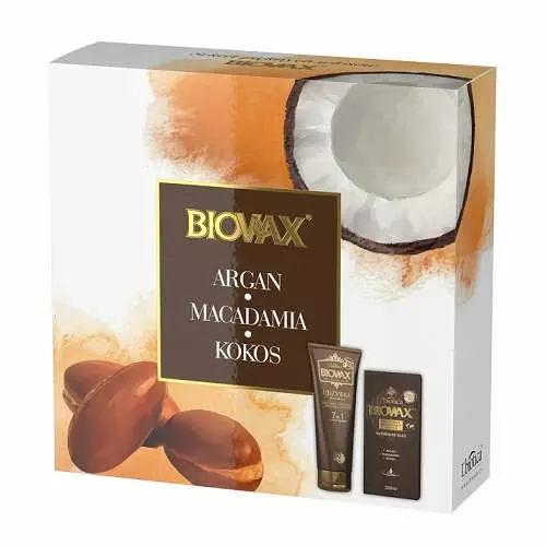 biovax argan makadamia kokos szampon