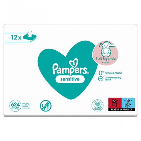 pampers sensitive chusteczki wysypka