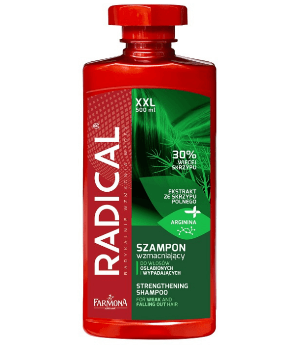 radical szampon wzmacniający do włosów osłabionych