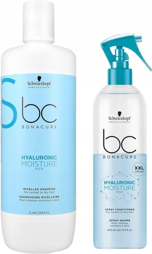 schwarzkopf professional bc moisture kick odżywka do włosów w sprayu