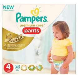 pampers premium care pants 4 22szt