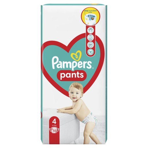 pampers pieluchomajtki 4 52