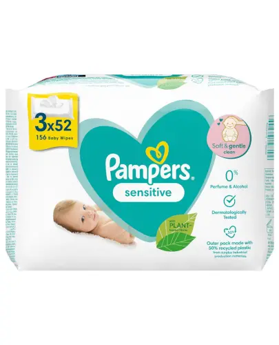 pampers sensitive skład