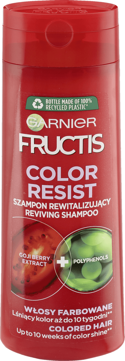 garnier do włosów farbowanych szampon