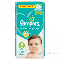 activ baby dry pampers 5+