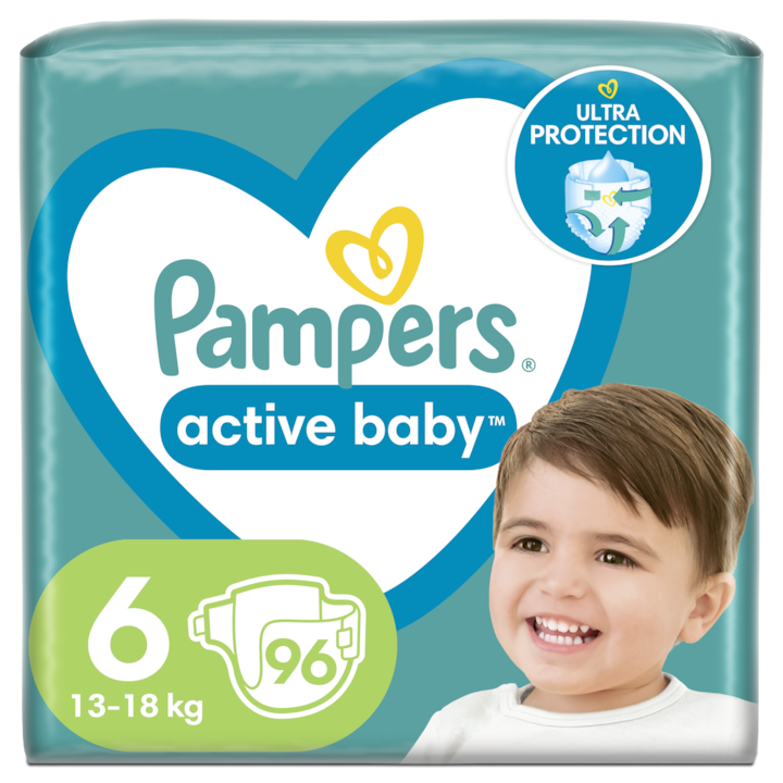 emag pampers acive baby dry