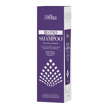 lbiotica szampon blond toner hebe