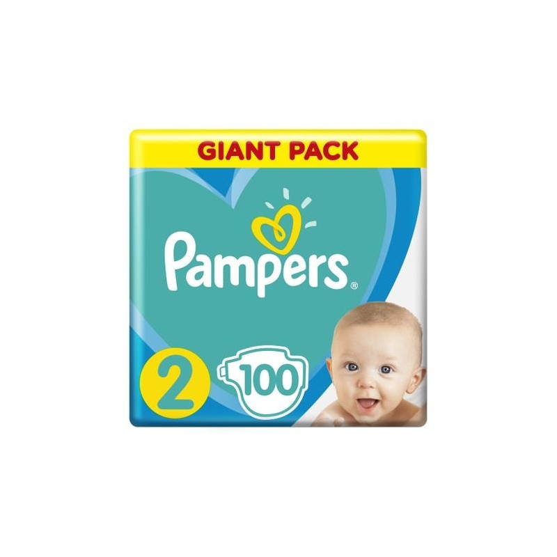 pampers 100 szt 2