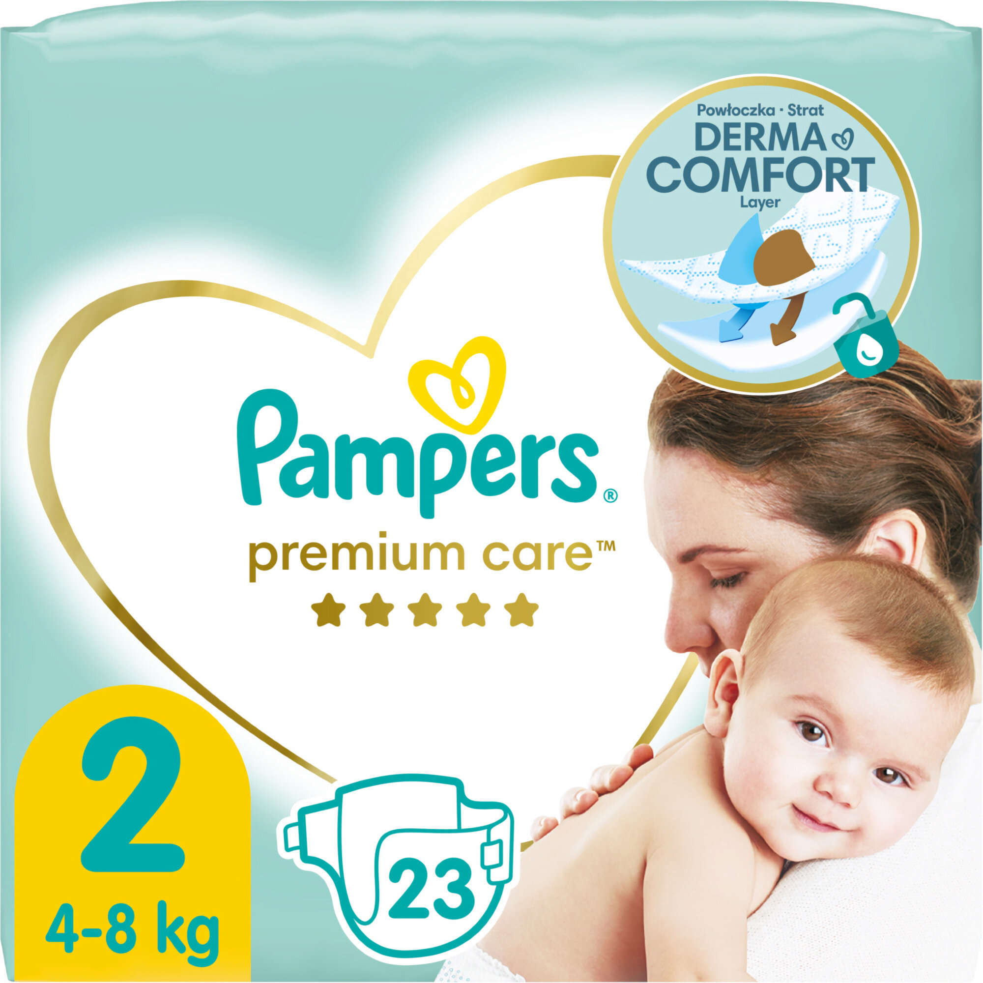 pampersy pampers 23 szt