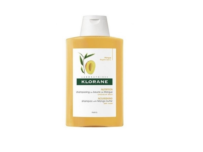 klorane szampon do włosów na bazie wyciągu z mango