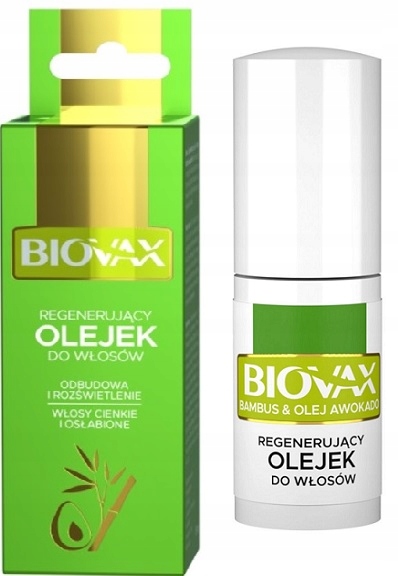 biovax olejek do włosów