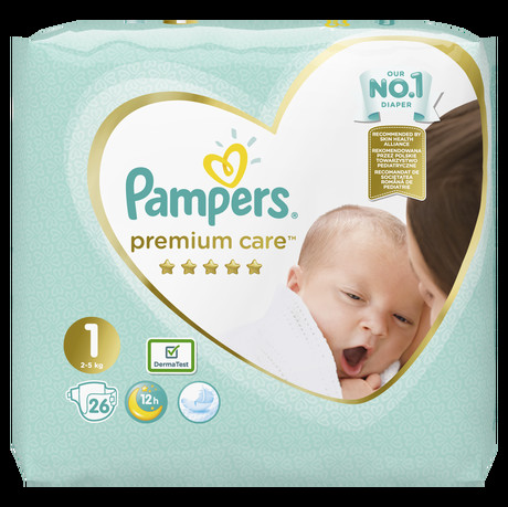 nowe pampers premium care z wzorem