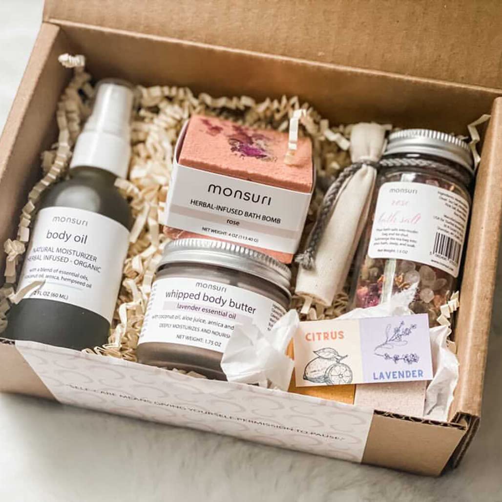 pamper gift box