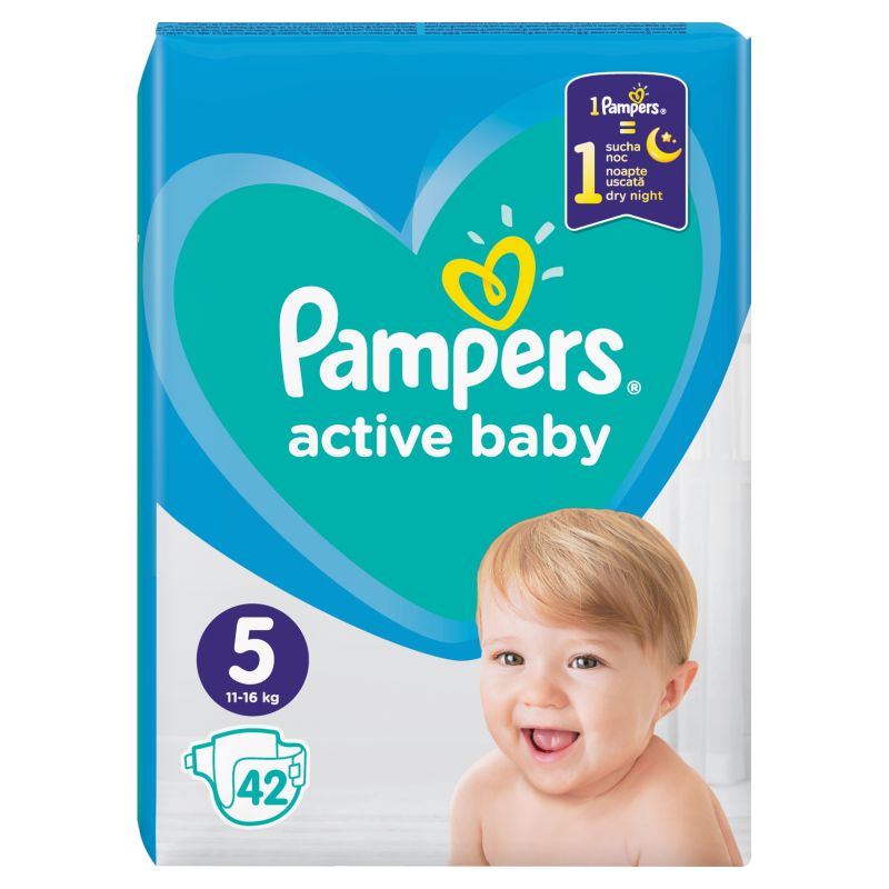 pieluszki pampers active baby 5