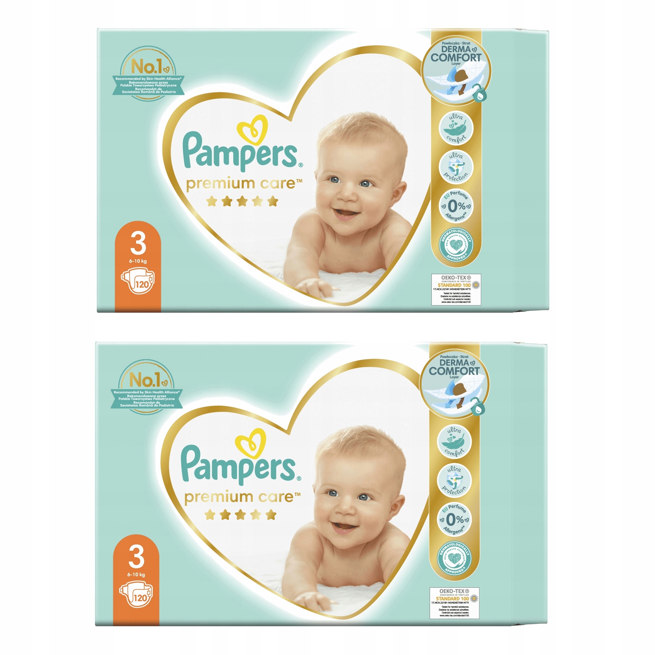 grubosc pieluch pampers