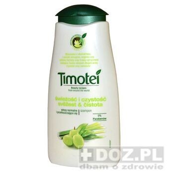 szampon timotei skład podany w ml