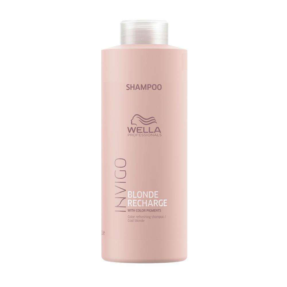 fioletowy szampon wella do blond włosów