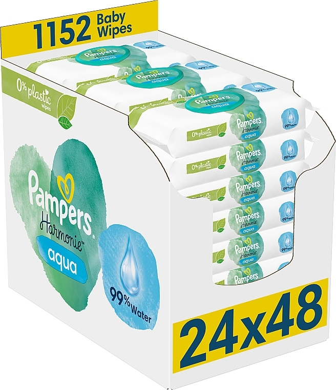 pampers premium care aqua chusteczki