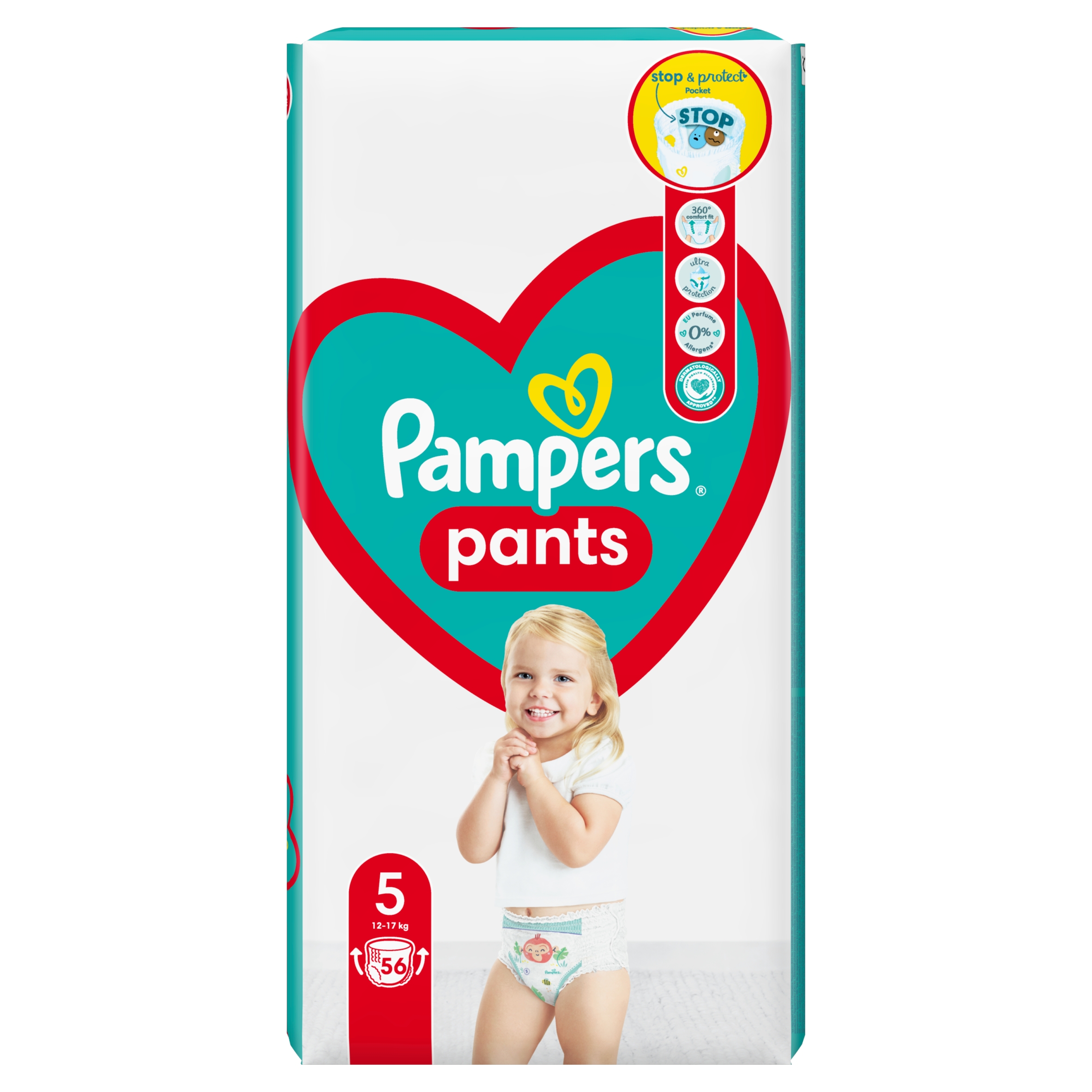 pampers pieluchomajtki 5a