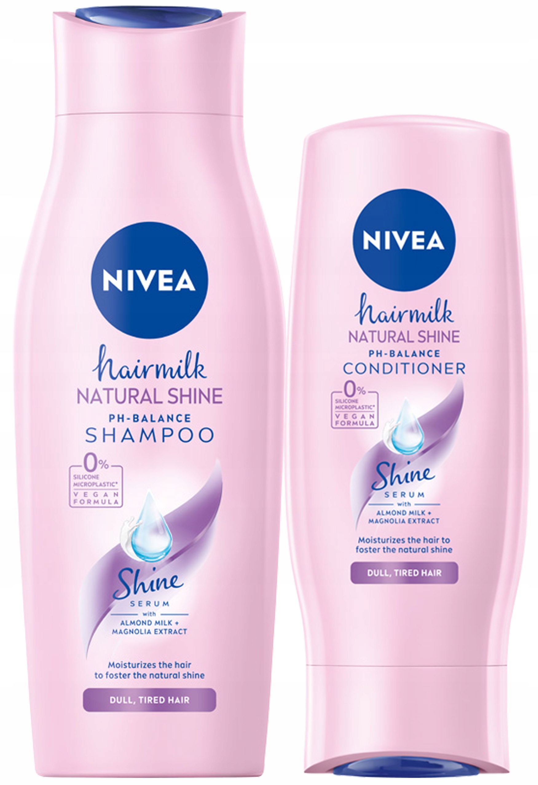 nivea hair milk szampon wyzwalający blask