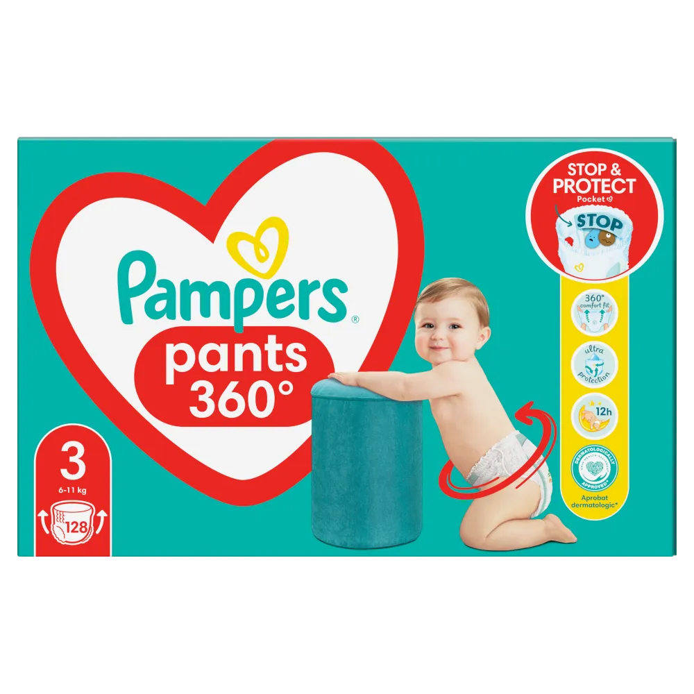 pampers pants tasma z przodu