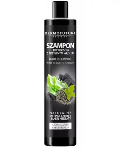 szampon oczyszczający do włosów z węglem